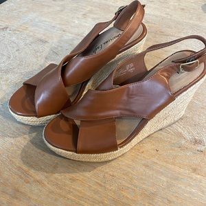 American Eagle wedged heels.